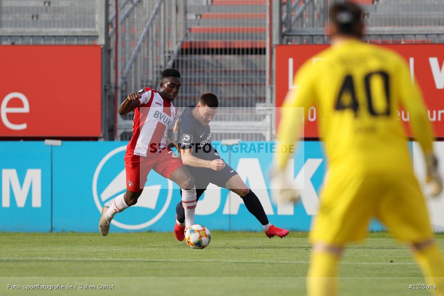Christian Kühlwetter, Frank Ronstadt, FLYERALARM Arena, Würzburg, 16.06.2020, DFB, sport, action, Fussball, Juni 2020, 3. Liga, 1. FC Kaiserslautern, FC Würzburger Kickers - Bild-ID: 2275616