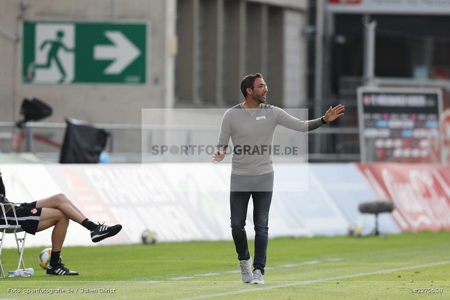 Boris Schommers, FLYERALARM Arena, Würzburg, 16.06.2020, DFB, sport, action, Fussball, Juni 2020, 3. Liga, 1. FC Kaiserslautern, FC Würzburger Kickers - Bild-ID: 2275638 Boris Schommers, FLYERALARM Arena, Würzburg, 16.06.2020, DFB, sport, action, Fussball, Juni 2020, 3. Liga, 1. FC Kaiserslautern, FC Würzburger Kickers - Bild-ID: 2275638