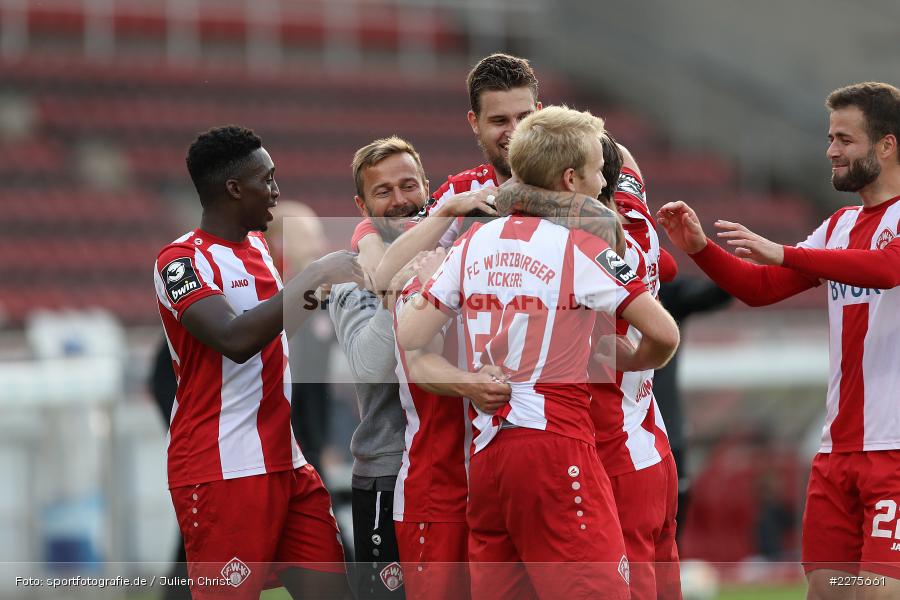 Frank Ronstadt, Simon Rhein, Michael Schiele, Patrick Sontheimer, FLYERALARM Arena, Würzburg, 16.06.2020, DFB, sport, action, Fussball, Juni 2020, 3. Liga, 1. FC Kaiserslautern, FC Würzburger Kickers - Bild-ID: 2275661