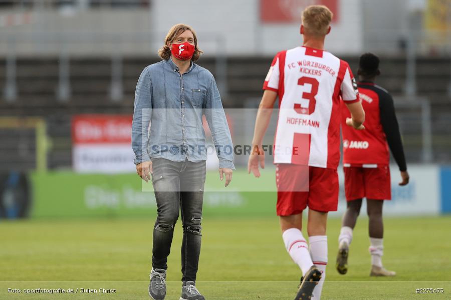 Niklas Hoffmann, Daniel Sauer, FLYERALARM Arena, Würzburg, 16.06.2020, DFB, sport, action, Fussball, Juni 2020, 3. Liga, 1. FC Kaiserslautern, FC Würzburger Kickers - Bild-ID: 2275673