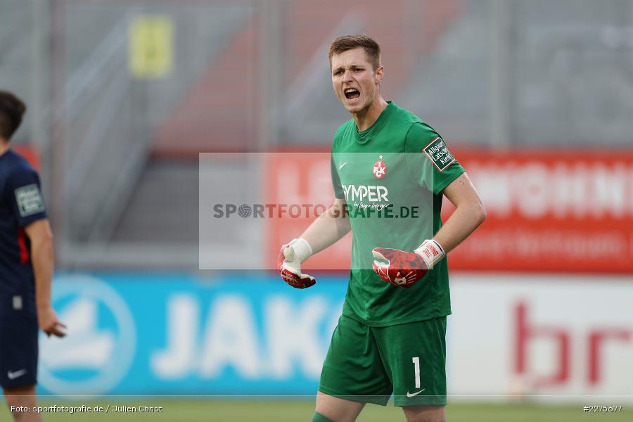 Lennart Grill, FLYERALARM Arena, Würzburg, 16.06.2020, DFB, sport, action, Fussball, Juni 2020, 3. Liga, 1. FC Kaiserslautern, FC Würzburger Kickers - Bild-ID: 2275677