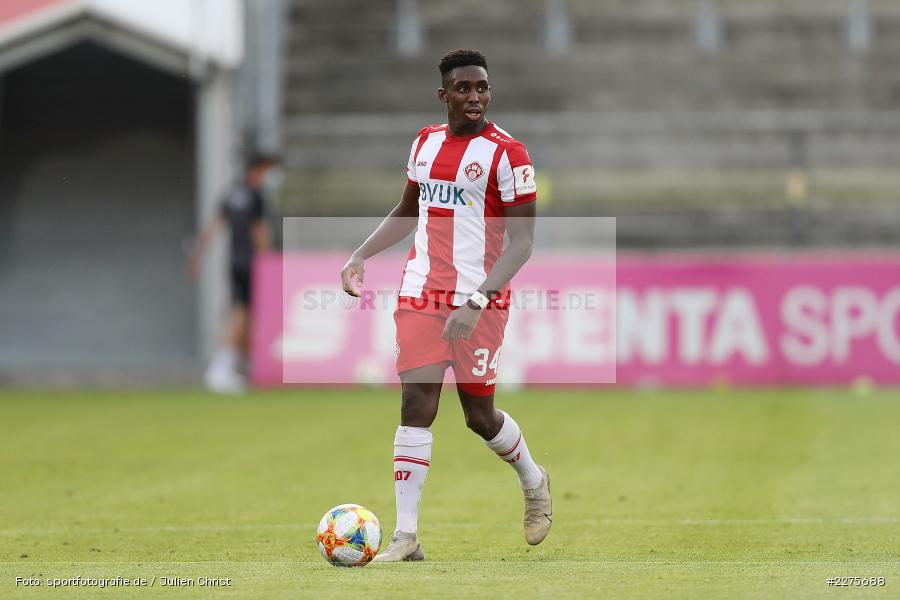 Frank Ronstadt, FLYERALARM Arena, Würzburg, 16.06.2020, DFB, sport, action, Fussball, Juni 2020, 3. Liga, 1. FC Kaiserslautern, FC Würzburger Kickers - Bild-ID: 2275688
