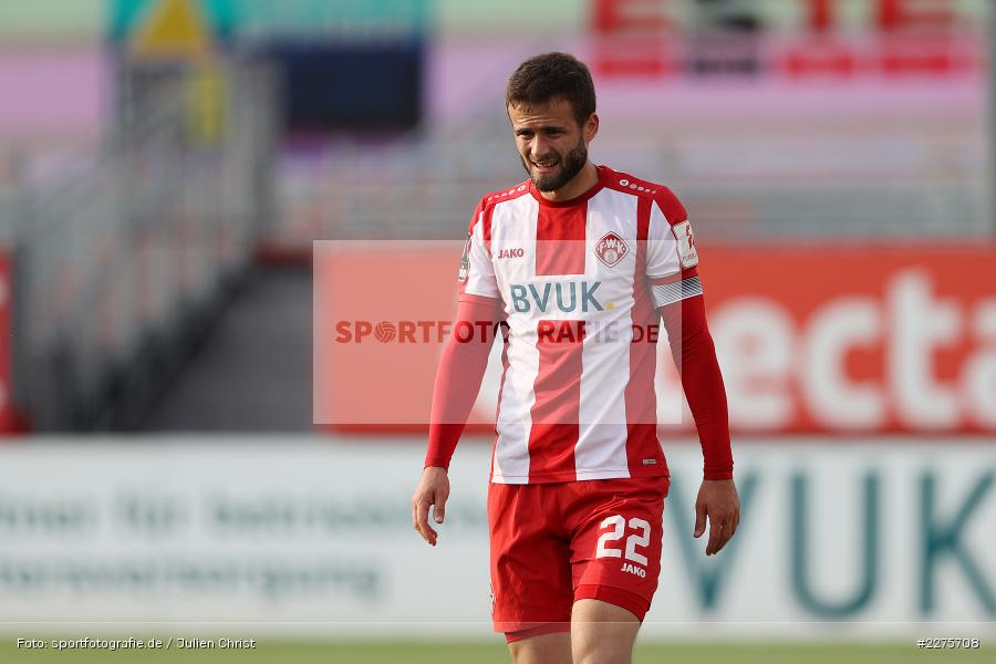 Daniel Hägele, FLYERALARM Arena, Würzburg, 16.06.2020, DFB, sport, action, Fussball, Juni 2020, 3. Liga, 1. FC Kaiserslautern, FC Würzburger Kickers - Bild-ID: 2275708 Daniel Hägele, FLYERALARM Arena, Würzburg, 16.06.2020, DFB, sport, action, Fussball, Juni 2020, 3. Liga, 1. FC Kaiserslautern, FC Würzburger Kickers - Bild-ID: 2275708