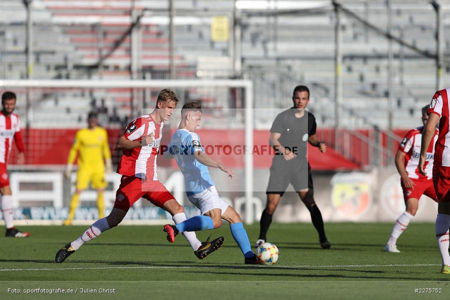 Zweikampf, Niklas Hoffmann, Erik Tallig, FLYERALARM Arena, Würzburg, 19.06.2020, DFB, sport, action, Fussball, Juni 2020, 3. Liga, Chemnitzer FC, FC Würzburger Kickers - Bild-ID: 2275752