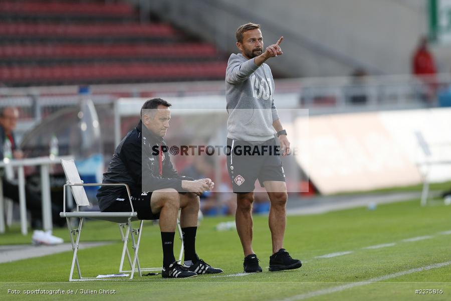 Michael Schiele, Rainer Zietsch, FLYERALARM Arena, Würzburg, 19.06.2020, DFB, sport, action, Fussball, Juni 2020, 3. Liga, Chemnitzer FC, FC Würzburger Kickers - Bild-ID: 2275816 Michael Schiele, Rainer Zietsch, FLYERALARM Arena, Würzburg, 19.06.2020, DFB, sport, action, Fussball, Juni 2020, 3. Liga, Chemnitzer FC, FC Würzburger Kickers - Bild-ID: 2275816
