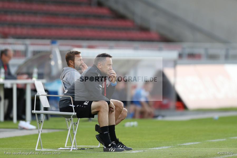 Rainer Zietsch, Michael Schiele, FLYERALARM Arena, Würzburg, 19.06.2020, DFB, sport, action, Fussball, Juni 2020, 3. Liga, Chemnitzer FC, FC Würzburger Kickers - Bild-ID: 2275820 Rainer Zietsch, Michael Schiele, FLYERALARM Arena, Würzburg, 19.06.2020, DFB, sport, action, Fussball, Juni 2020, 3. Liga, Chemnitzer FC, FC Würzburger Kickers - Bild-ID: 2275820