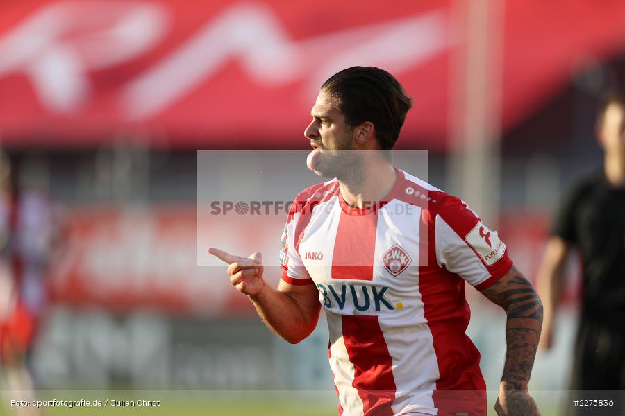 Dominic Baumann, FLYERALARM Arena, Würzburg, 19.06.2020, DFB, sport, action, Fussball, Juni 2020, 3. Liga, Chemnitzer FC, FC Würzburger Kickers - Bild-ID: 2275836