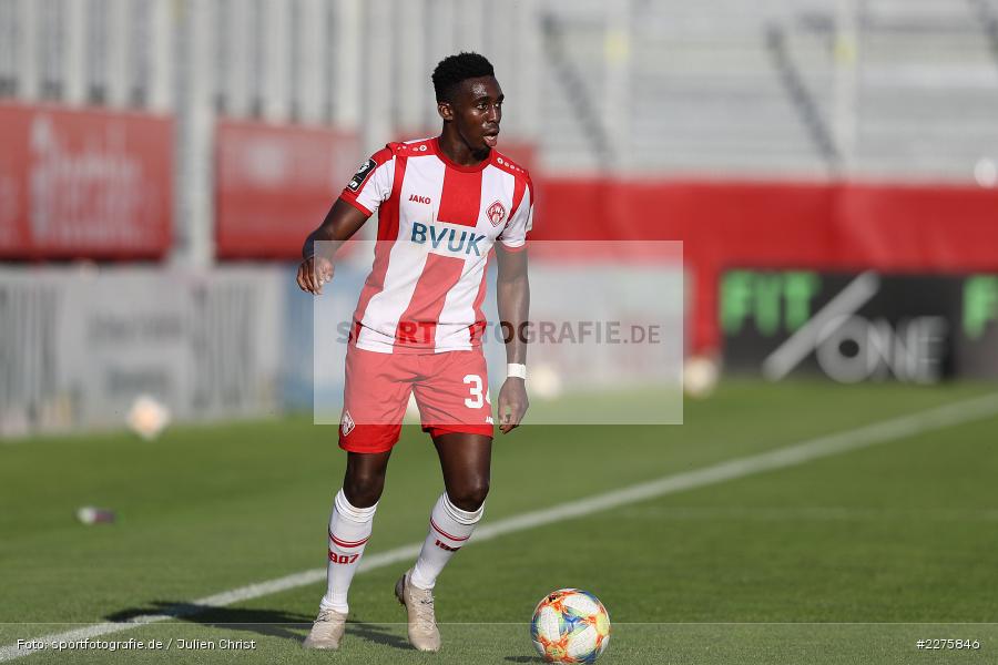 Frank Ronstadt, FLYERALARM Arena, Würzburg, 19.06.2020, DFB, sport, action, Fussball, Juni 2020, 3. Liga, Chemnitzer FC, FC Würzburger Kickers - Bild-ID: 2275846