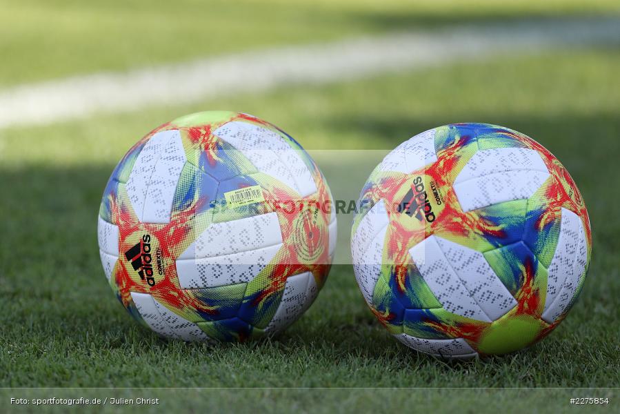 adidas, conext19, Spielgerät, Symbol, Symbolbild, FLYERALARM Arena, Würzburg, 19.06.2020, DFB, sport, action, Fussball, Juni 2020, 3. Liga, Chemnitzer FC, FC Würzburger Kickers - Bild-ID: 2275854