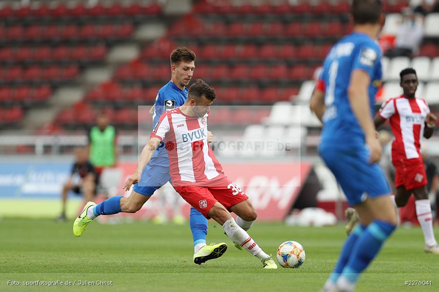 Robert Herrmann, FLYERALARM Arena, Würzburg, 27.06.2020, DFB, sport, action, Fussball, Juni 2020, 3. Liga, FC Hansa Rostock, FC Würzburger Kickers - Bild-ID: 2276041 Robert Herrmann, FLYERALARM Arena, Würzburg, 27.06.2020, DFB, sport, action, Fussball, Juni 2020, 3. Liga, FC Hansa Rostock, FC Würzburger Kickers - Bild-ID: 2276041