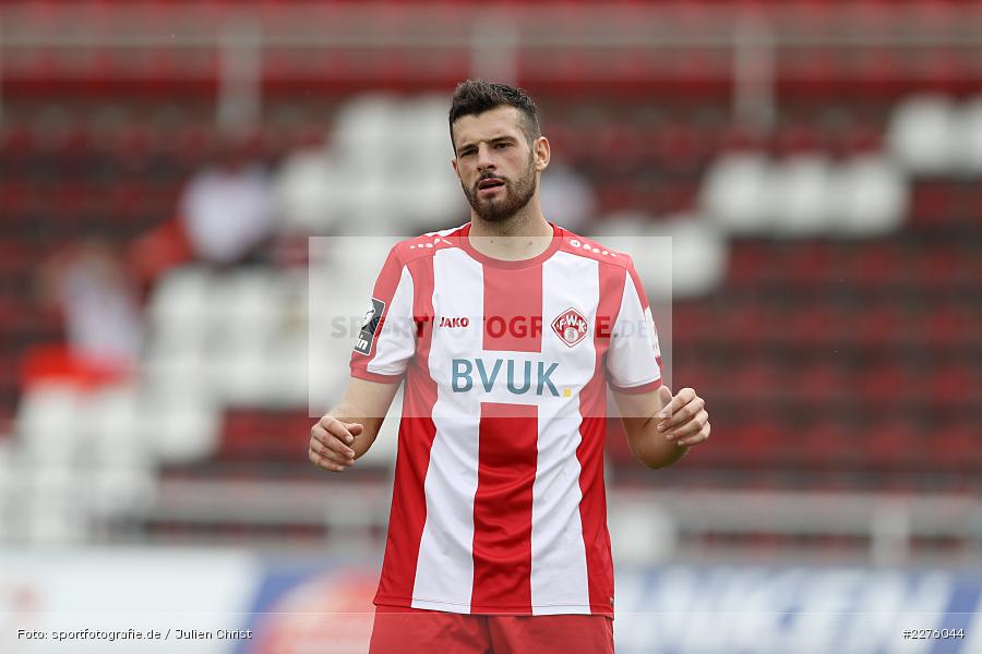 Luca Pfeiffer, FLYERALARM Arena, Würzburg, 27.06.2020, DFB, sport, action, Fussball, Juni 2020, 3. Liga, FC Hansa Rostock, FC Würzburger Kickers - Bild-ID: 2276044 Luca Pfeiffer, FLYERALARM Arena, Würzburg, 27.06.2020, DFB, sport, action, Fussball, Juni 2020, 3. Liga, FC Hansa Rostock, FC Würzburger Kickers - Bild-ID: 2276044