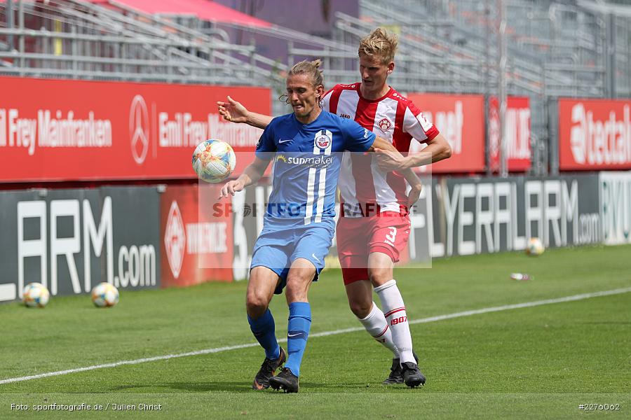 Spielszene, Niklas Hoffmann, Kai Bülow, FLYERALARM Arena, Würzburg, 27.06.2020, DFB, sport, action, Fussball, Juni 2020, 3. Liga, FC Hansa Rostock, FC Würzburger Kickers - Bild-ID: 2276062 Spielszene, Niklas Hoffmann, Kai Bülow, FLYERALARM Arena, Würzburg, 27.06.2020, DFB, sport, action, Fussball, Juni 2020, 3. Liga, FC Hansa Rostock, FC Würzburger Kickers - Bild-ID: 2276062