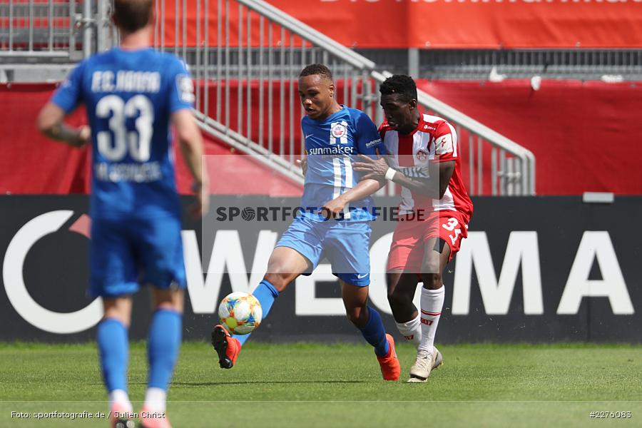 tackle, Zweikampf, Frank Ronstadt, Nikolas Nartey, FLYERALARM Arena, Würzburg, 27.06.2020, DFB, sport, action, Fussball, Juni 2020, 3. Liga, FC Hansa Rostock, FC Würzburger Kickers - Bild-ID: 2276083 tackle, Zweikampf, Frank Ronstadt, Nikolas Nartey, FLYERALARM Arena, Würzburg, 27.06.2020, DFB, sport, action, Fussball, Juni 2020, 3. Liga, FC Hansa Rostock, FC Würzburger Kickers - Bild-ID: 2276083