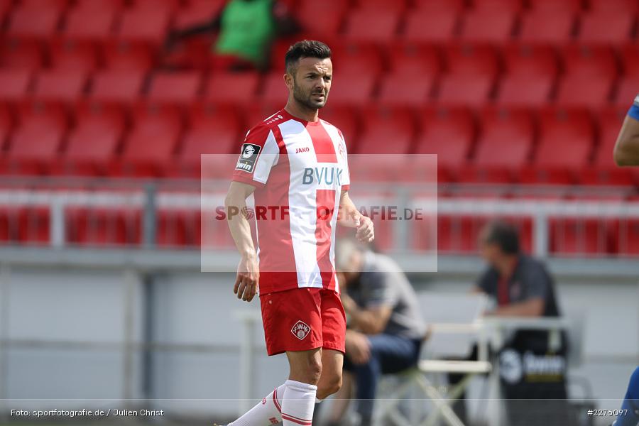 Albion Vrenezi, FLYERALARM Arena, Würzburg, 27.06.2020, DFB, sport, action, Fussball, Juni 2020, 3. Liga, FC Hansa Rostock, FC Würzburger Kickers - Bild-ID: 2276097