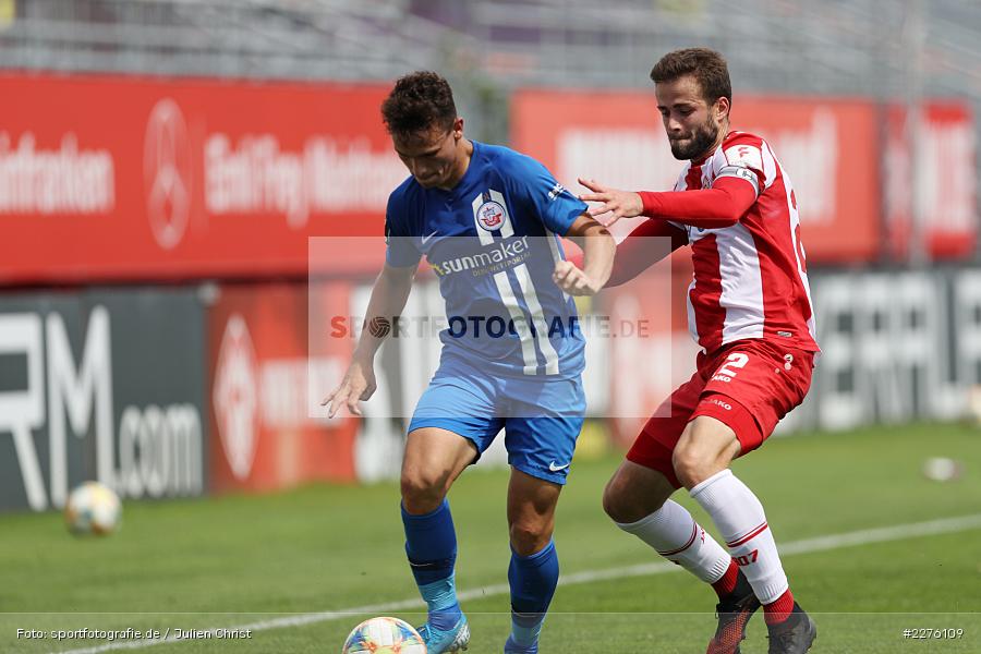 Lukas Scherff, Daniel Hägele, FLYERALARM Arena, Würzburg, 27.06.2020, DFB, sport, action, Fussball, Juni 2020, 3. Liga, FC Hansa Rostock, FC Würzburger Kickers - Bild-ID: 2276109 Lukas Scherff, Daniel Hägele, FLYERALARM Arena, Würzburg, 27.06.2020, DFB, sport, action, Fussball, Juni 2020, 3. Liga, FC Hansa Rostock, FC Würzburger Kickers - Bild-ID: 2276109