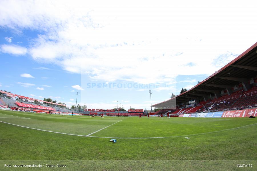 FLYERALARM Arena, Würzburg, 04.07.2020, DFB, sport, action, Fussball, Juli 2020, 3. Liga, Hallescher FC, FC Würzburger Kickers - Bild-ID: 2276192
