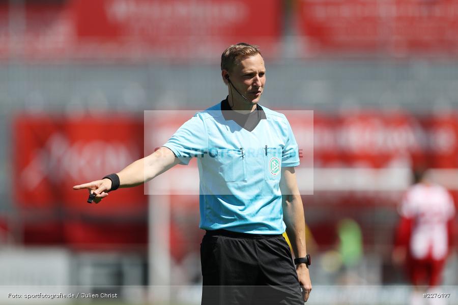 Martin Petersen, FLYERALARM Arena, Würzburg, 04.07.2020, DFB, sport, action, Fussball, Juli 2020, 3. Liga, Hallescher FC, FC Würzburger Kickers - Bild-ID: 2276197