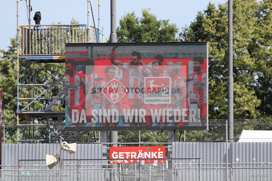 Aufstieg, FLYERALARM Arena, Würzburg, 04.07.2020, DFB, sport, action, Fussball, Juli 2020, 3. Liga, Hallescher FC, FC Würzburger Kickers - Bild-ID: 2276223 Aufstieg, FLYERALARM Arena, Würzburg, 04.07.2020, DFB, sport, action, Fussball, Juli 2020, 3. Liga, Hallescher FC, FC Würzburger Kickers - Bild-ID: 2276223