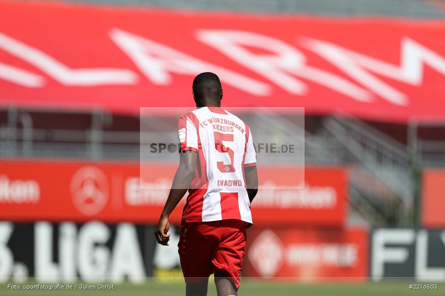 Leroy Kwadwo, FLYERALARM Arena, Würzburg, 04.07.2020, DFB, sport, action, Fussball, Juli 2020, 3. Liga, Hallescher FC, FC Würzburger Kickers - Bild-ID: 2276303 Leroy Kwadwo, FLYERALARM Arena, Würzburg, 04.07.2020, DFB, sport, action, Fussball, Juli 2020, 3. Liga, Hallescher FC, FC Würzburger Kickers - Bild-ID: 2276303