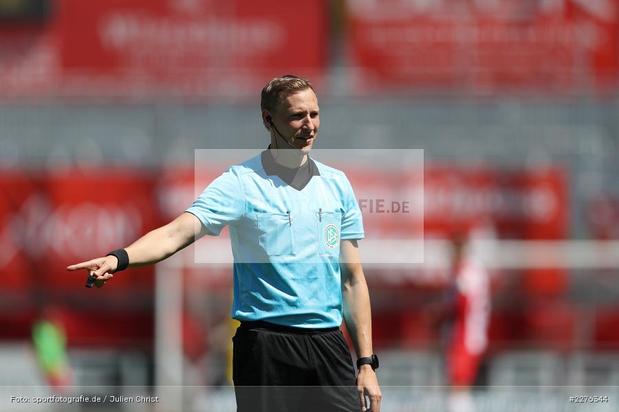 Martin Petersen, FLYERALARM Arena, Würzburg, 04.07.2020, DFB, sport, action, Fussball, Juli 2020, 3. Liga, Hallescher FC, FC Würzburger Kickers - Bild-ID: 2276344