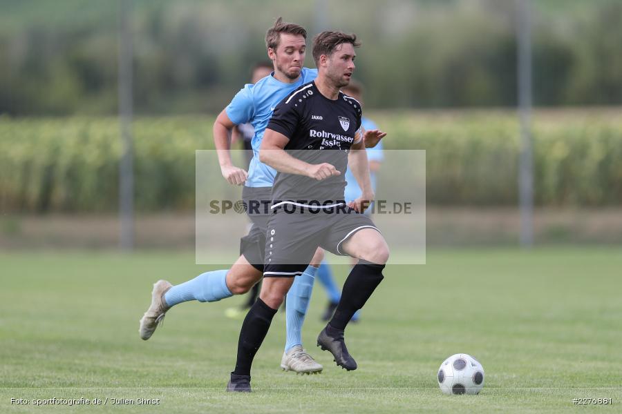 Sebastian Leisgang, Dominik Oßwald, Fussball, 02.08.2020, Bezirksfreundschaftsspiele, TSV Unterpleichfeld, TSV Retzbach - Bild-ID: 2276881