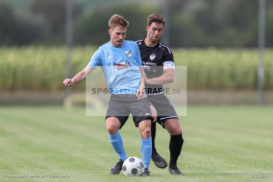 Dominik Oßwald, Philipp Gößwein, Fussball, 02.08.2020, Bezirksfreundschaftsspiele, TSV Unterpleichfeld, TSV Retzbach - Bild-ID: 2276884