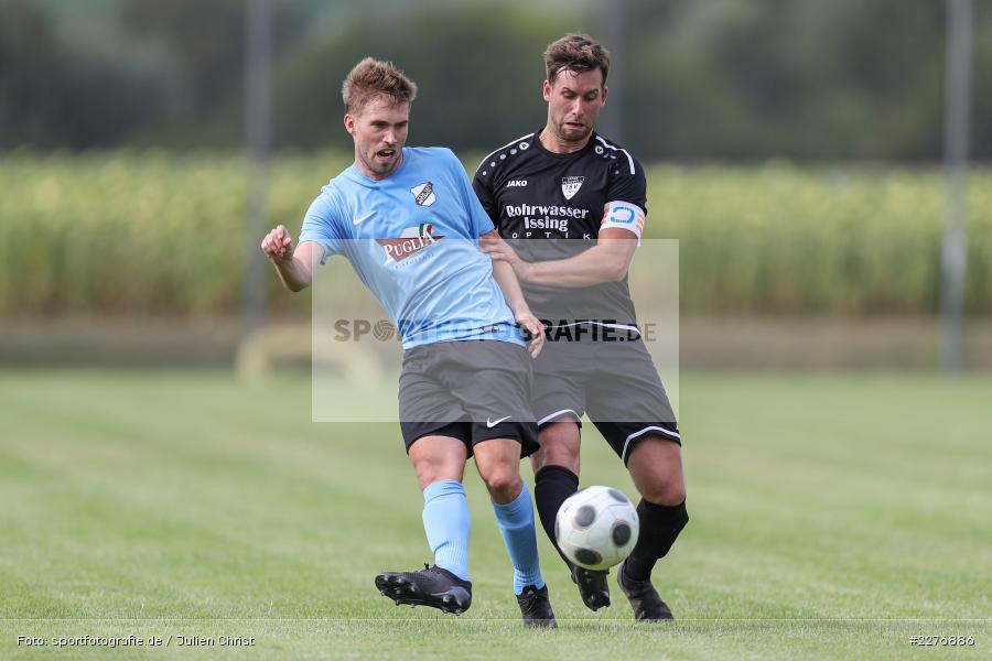 Dominik Oßwald, Philipp Gößwein, Fussball, 02.08.2020, Bezirksfreundschaftsspiele, TSV Unterpleichfeld, TSV Retzbach - Bild-ID: 2276886