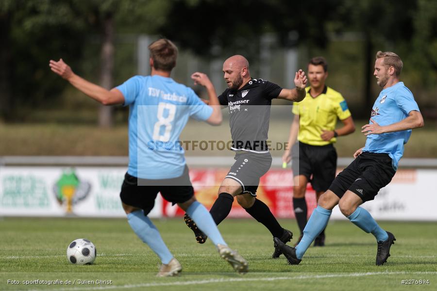 Felix Strohmenger, Ulrich Scheidel, Fussball, 02.08.2020, Bezirksfreundschaftsspiele, TSV Unterpleichfeld, TSV Retzbach - Bild-ID: 2276894 Felix Strohmenger, Ulrich Scheidel, Fussball, 02.08.2020, Bezirksfreundschaftsspiele, TSV Unterpleichfeld, TSV Retzbach - Bild-ID: 2276894