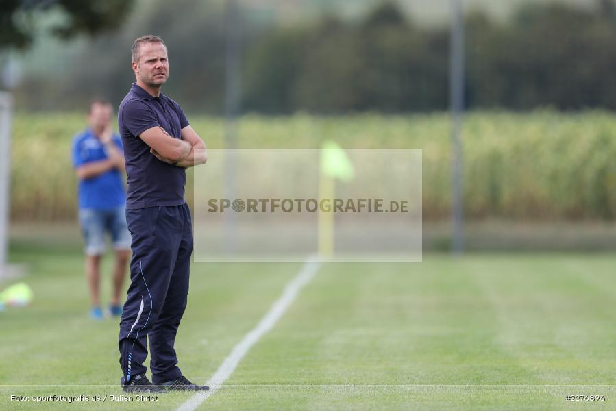 Trainer, Carsten Lanik, Fussball, 02.08.2020, Bezirksfreundschaftsspiele, TSV Unterpleichfeld, TSV Retzbach - Bild-ID: 2276896 Trainer, Carsten Lanik, Fussball, 02.08.2020, Bezirksfreundschaftsspiele, TSV Unterpleichfeld, TSV Retzbach - Bild-ID: 2276896