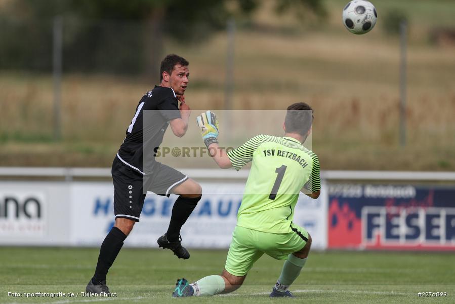 Lupfer, Maximilian Müller, Hannes Zeidler, Fussball, 02.08.2020, Bezirksfreundschaftsspiele, TSV Unterpleichfeld, TSV Retzbach - Bild-ID: 2276899