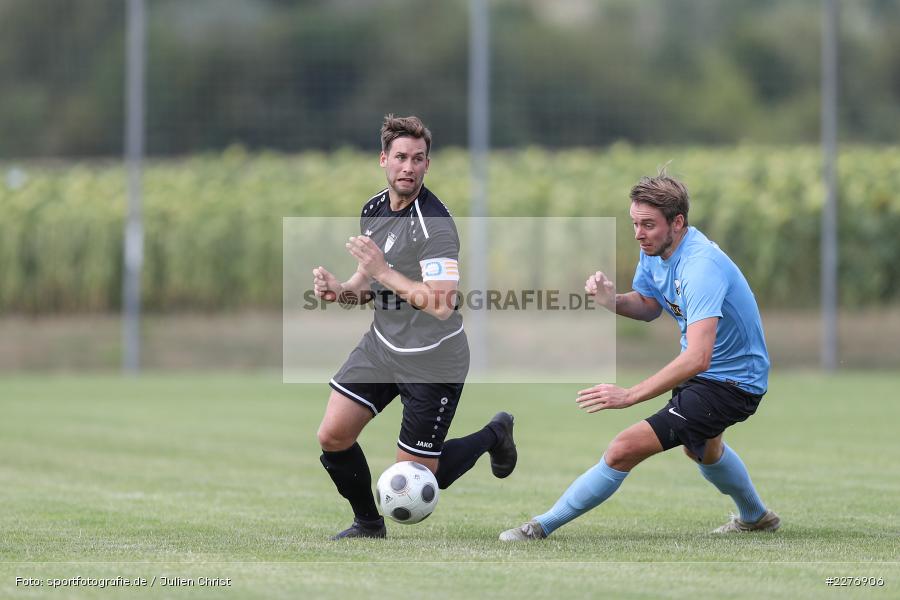 Sebastian Leisgang, Dominik Oßwald, Fussball, 02.08.2020, Bezirksfreundschaftsspiele, TSV Unterpleichfeld, TSV Retzbach - Bild-ID: 2276906 Sebastian Leisgang, Dominik Oßwald, Fussball, 02.08.2020, Bezirksfreundschaftsspiele, TSV Unterpleichfeld, TSV Retzbach - Bild-ID: 2276906