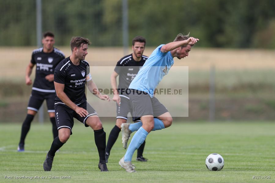 Sebastian Leisgang, Dominik Oßwald, Fussball, 02.08.2020, Bezirksfreundschaftsspiele, TSV Unterpleichfeld, TSV Retzbach - Bild-ID: 2276908 Sebastian Leisgang, Dominik Oßwald, Fussball, 02.08.2020, Bezirksfreundschaftsspiele, TSV Unterpleichfeld, TSV Retzbach - Bild-ID: 2276908