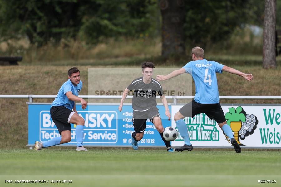 Felix Strohmenger, Mario Hartmann, Tom Öffner, Fussball, 02.08.2020, Bezirksfreundschaftsspiele, TSV Unterpleichfeld, TSV Retzbach - Bild-ID: 2276926