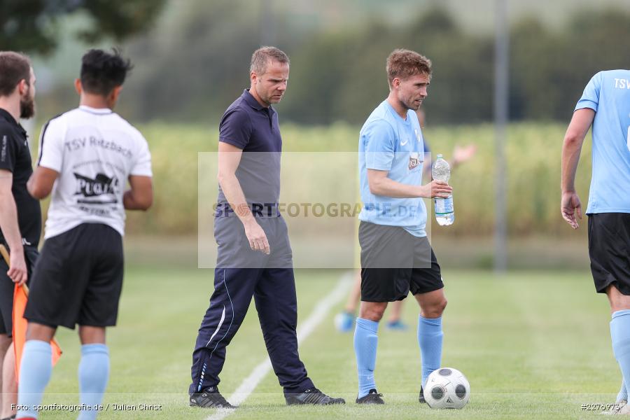 Philipp Gößwein, Carsten Lanik, Fussball, 02.08.2020, Bezirksfreundschaftsspiele, TSV Unterpleichfeld, TSV Retzbach - Bild-ID: 2276973 Philipp Gößwein, Carsten Lanik, Fussball, 02.08.2020, Bezirksfreundschaftsspiele, TSV Unterpleichfeld, TSV Retzbach - Bild-ID: 2276973