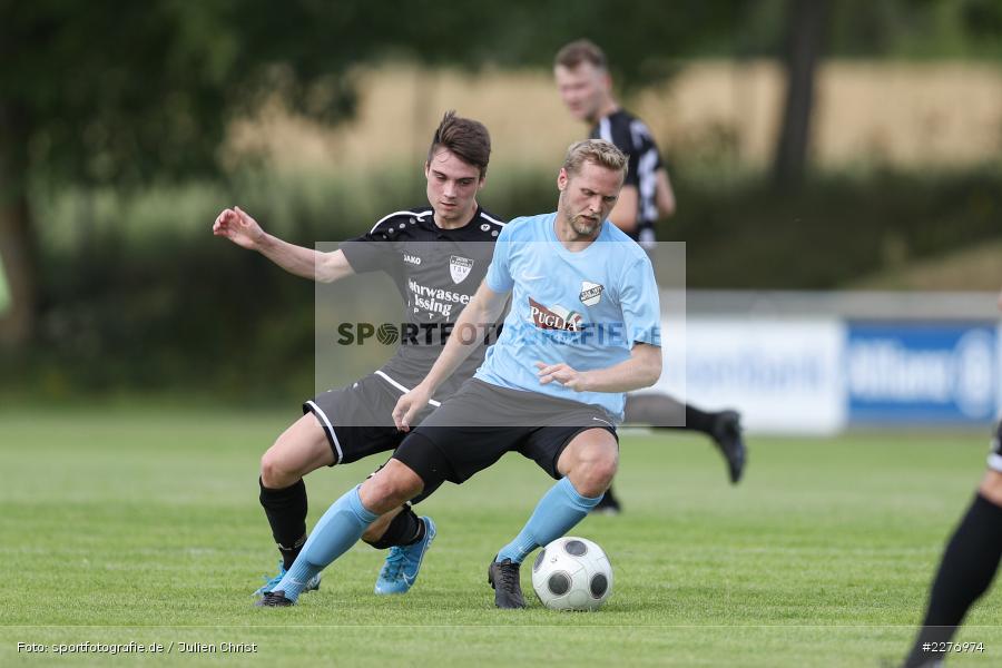 Felix Strohmenger, Tom Öffner, Fussball, 02.08.2020, Bezirksfreundschaftsspiele, TSV Unterpleichfeld, TSV Retzbach - Bild-ID: 2276974