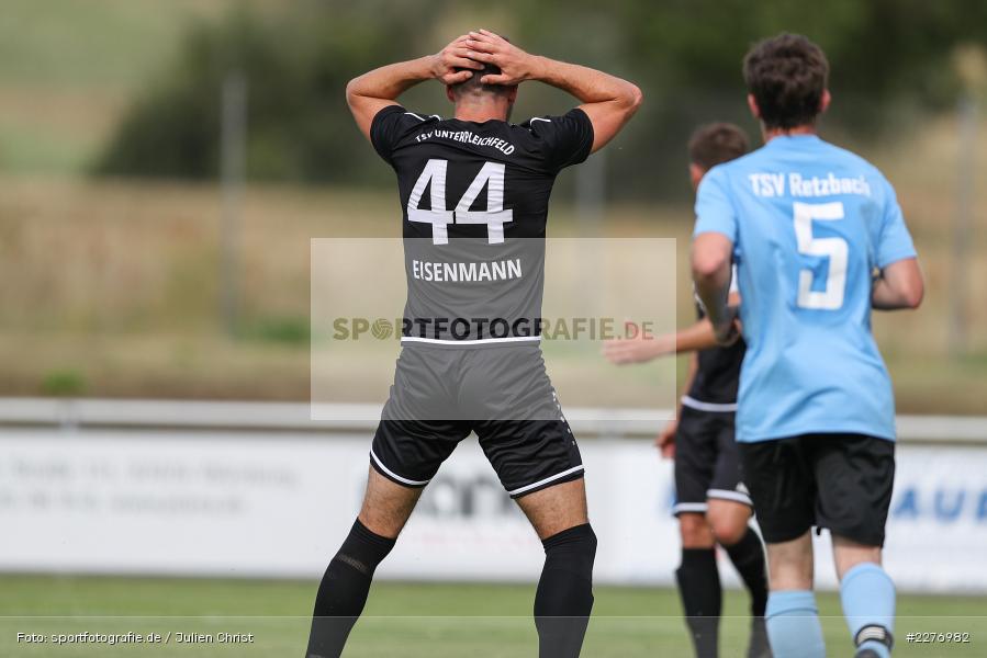 Andreas Eisenmann, Fussball, 02.08.2020, Bezirksfreundschaftsspiele, TSV Unterpleichfeld, TSV Retzbach - Bild-ID: 2276982