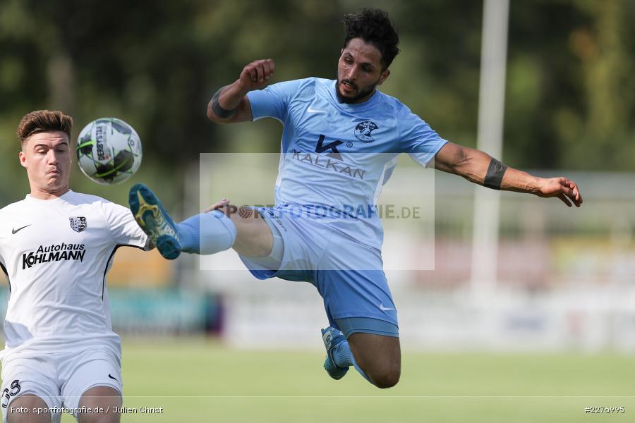 Pascal Jeni, Jan Faidi, Bayernliga Nord, Landesliga Nordwest, 08.08.2020, Landesfreundschaftsspiele, SV Vatan Spor Aschaffenburg, TSV Karlburg - Bild-ID: 2276995