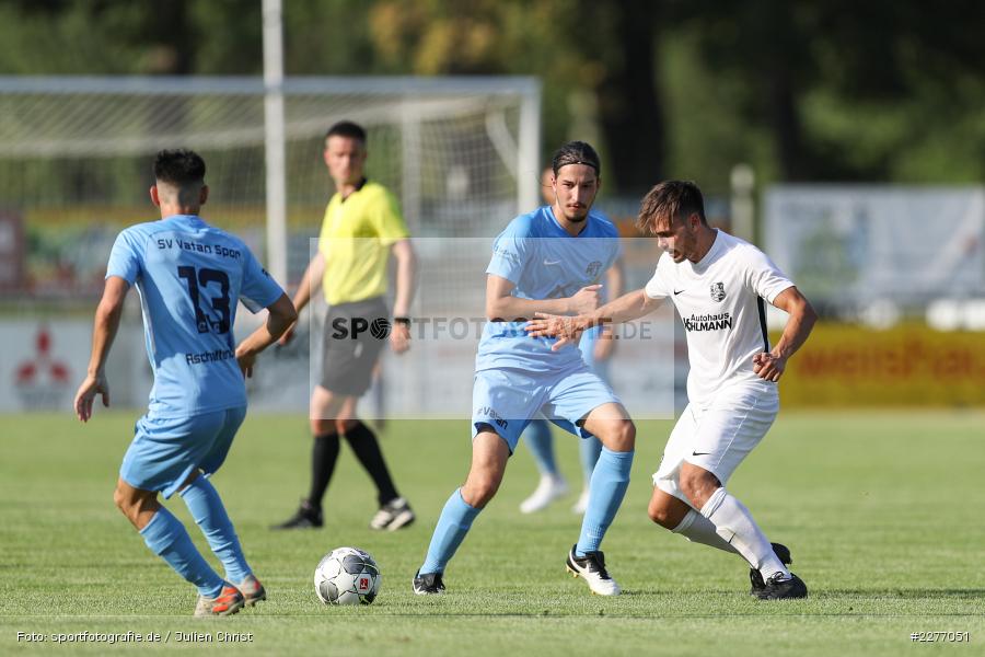 Simon Cesari, Ege Noyan, Andreas Köhler, Bayernliga Nord, Landesliga Nordwest, 08.08.2020, Landesfreundschaftsspiele, SV Vatan Spor Aschaffenburg, TSV Karlburg - Bild-ID: 2277051 Simon Cesari, Ege Noyan, Andreas Köhler, Bayernliga Nord, Landesliga Nordwest, 08.08.2020, Landesfreundschaftsspiele, SV Vatan Spor Aschaffenburg, TSV Karlburg - Bild-ID: 2277051