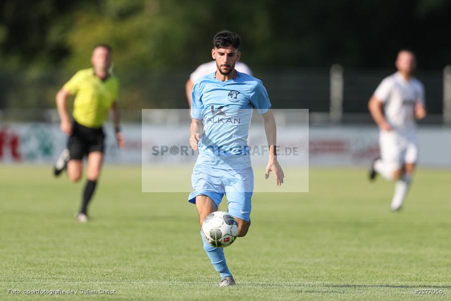 Simon Cesari, Bayernliga Nord, Landesliga Nordwest, 08.08.2020, Landesfreundschaftsspiele, SV Vatan Spor Aschaffenburg, TSV Karlburg - Bild-ID: 2277056