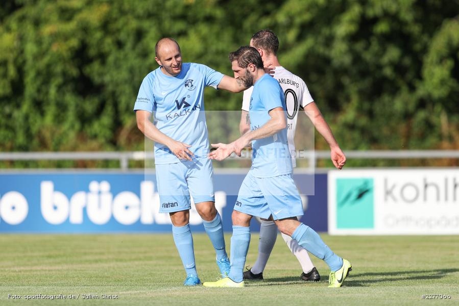 Zdenko Bilac, Peter Sprung, Bayernliga Nord, Landesliga Nordwest, 08.08.2020, Landesfreundschaftsspiele, SV Vatan Spor Aschaffenburg, TSV Karlburg - Bild-ID: 2277066