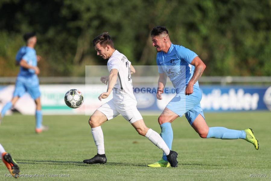 Ünal Noyan, Paul Karle, Bayernliga Nord, Landesliga Nordwest, 08.08.2020, Landesfreundschaftsspiele, SV Vatan Spor Aschaffenburg, TSV Karlburg - Bild-ID: 2277072