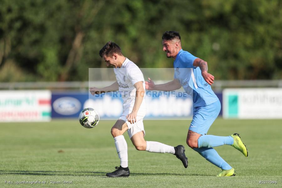 Ünal Noyan, Paul Karle, Bayernliga Nord, Landesliga Nordwest, 08.08.2020, Landesfreundschaftsspiele, SV Vatan Spor Aschaffenburg, TSV Karlburg - Bild-ID: 2277086