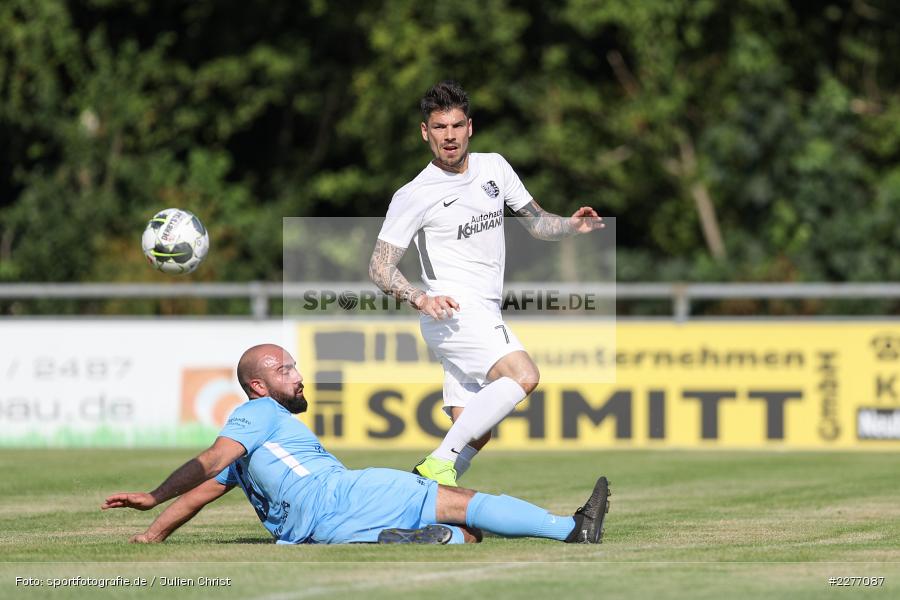 Steffen Bachmann, Piero Marchese, Bayernliga Nord, Landesliga Nordwest, 08.08.2020, Landesfreundschaftsspiele, SV Vatan Spor Aschaffenburg, TSV Karlburg - Bild-ID: 2277087