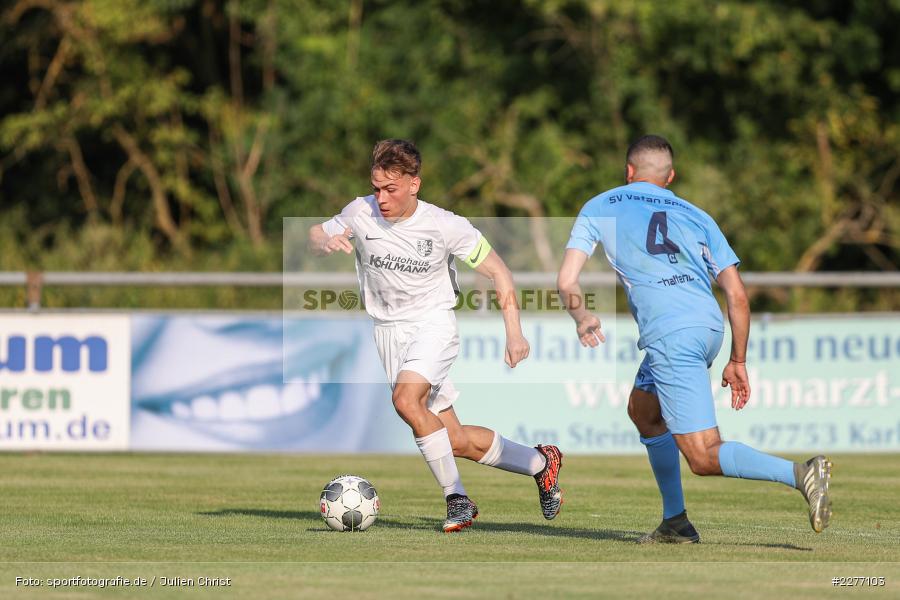 Serkan Pancar, Jari Heuchert, Bayernliga Nord, Landesliga Nordwest, 08.08.2020, Landesfreundschaftsspiele, SV Vatan Spor Aschaffenburg, TSV Karlburg - Bild-ID: 2277103 Serkan Pancar, Jari Heuchert, Bayernliga Nord, Landesliga Nordwest, 08.08.2020, Landesfreundschaftsspiele, SV Vatan Spor Aschaffenburg, TSV Karlburg - Bild-ID: 2277103