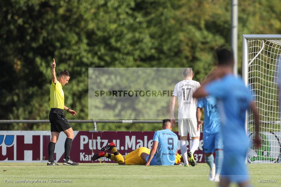 Ünal Noyan, Jonas Kohlhepp, Schiedsrichter, Kahl, Simon Marx, Bayernliga Nord, Landesliga Nordwest, 08.08.2020, Landesfreundschaftsspiele, SV Vatan Spor Aschaffenburg, TSV Karlburg - Bild-ID: 2277160
