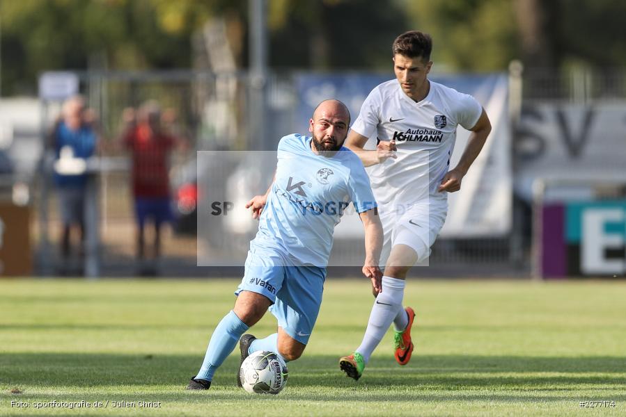 Andreas Hetterich, Piero Marchese, Bayernliga Nord, Landesliga Nordwest, 08.08.2020, Landesfreundschaftsspiele, SV Vatan Spor Aschaffenburg, TSV Karlburg - Bild-ID: 2277174