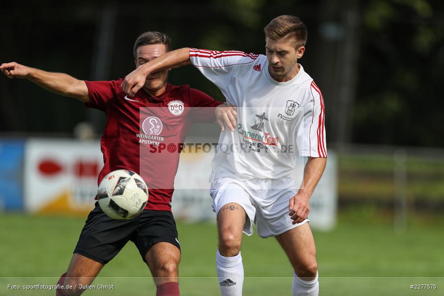 Mario Hock, Markus Mjalov, Kreisfreundschaftsspiele, 23.08.2020, Dettelbach u. Ortsteile, FV Gemünden/Seifriedsburg - Bild-ID: 2277575