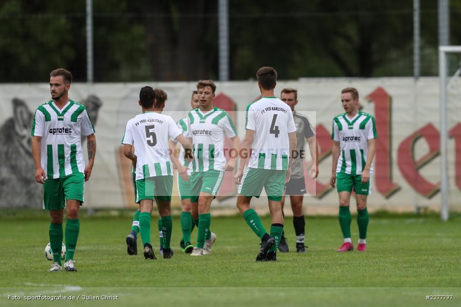 Luka Pernitschka, Serkan Serbetcioglu, Luca Röder, Jakob Fischer, Kreisfreundschaftsspiele, 28.08.2020, FC Ruppertshütten, FV Karlstadt - Bild-ID: 2277797