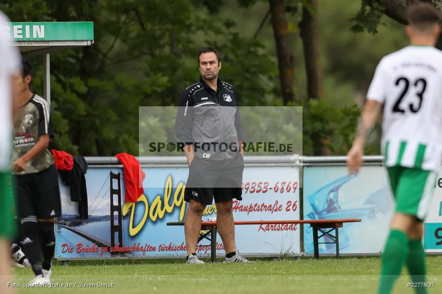 Christian Weikinger, Trainer, Kreisfreundschaftsspiele, 28.08.2020, FC Ruppertshütten, FV Karlstadt - Bild-ID: 2277807