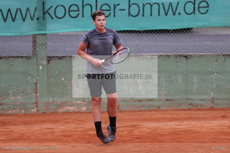 Tom Siebold, Tennisklub Grün-Weiss Mannheim e.V., TG Schweinfurt, 30.08.2020, BMW Köhler Cup, 27. Jugendturnier des TSV 1884 Karlstadt, U14 männlich Einzel - Bild-ID: 2277935